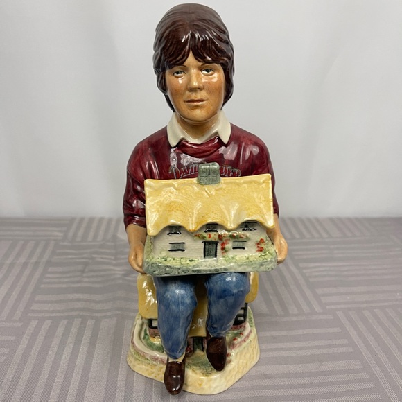 Toby Mug David Winter Head Vase Mug Cup Staffordshire Cottage Kevin Francis - Picture 1 of 8